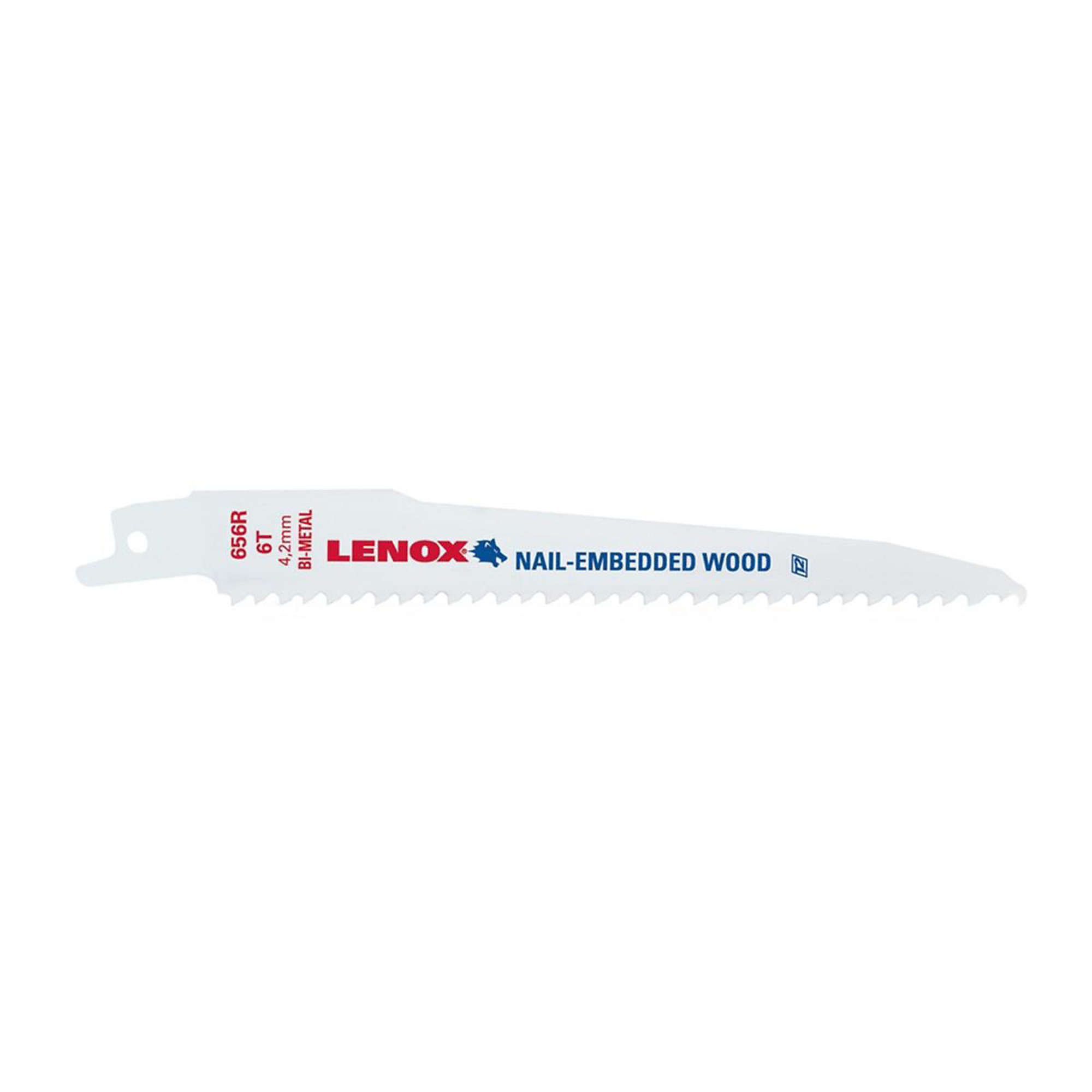 Lenox Tools Reciprocating Saw Blades — 6in., Bi-Metal, 6 TPI, Model# LEX22750